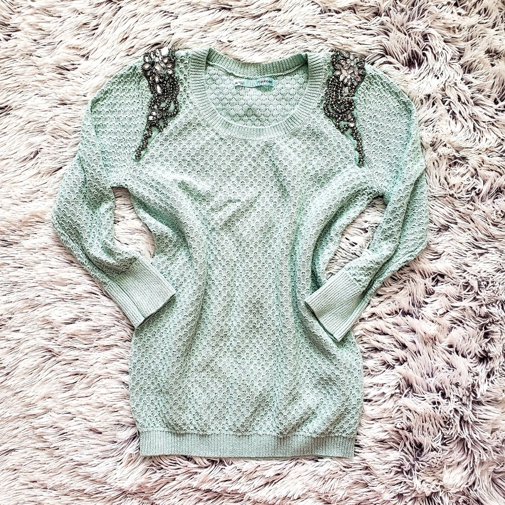 Maurice's Beaded Sweater